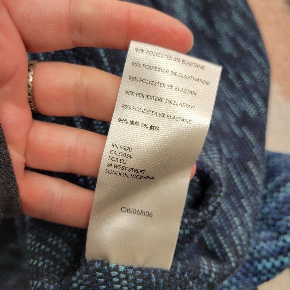 Free People We the Free blue Sunny Days oversized turtleneck sweater - Picture 8 of 8